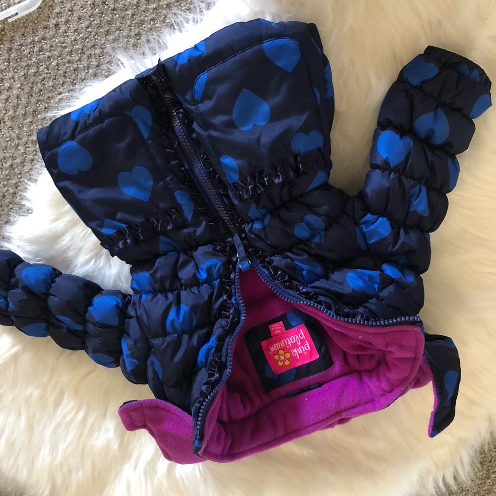 Baby girl heavy winter coat